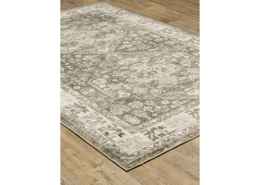 Savoy 5'3" x 7'3" Charcoal Rug