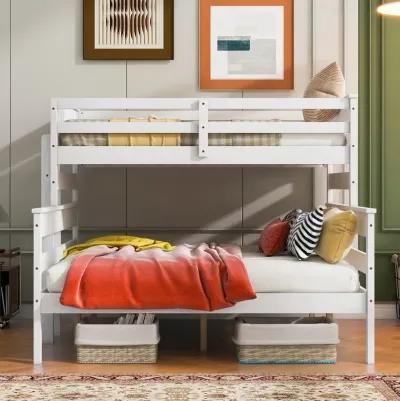 Merax Modern Bunk Bed with Ladder