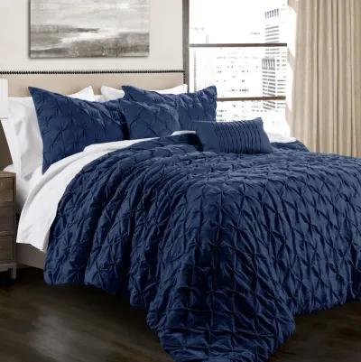 Ravello Pintuck Comforter 5-Pc Set