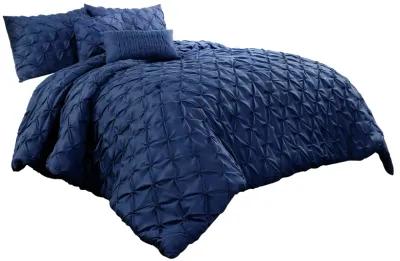 Ravello Pintuck Comforter 5-Pc Set