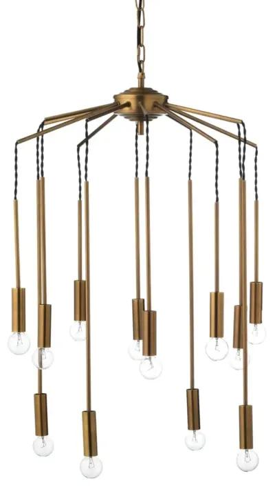 Cascade 12-Light Metal Chandelier