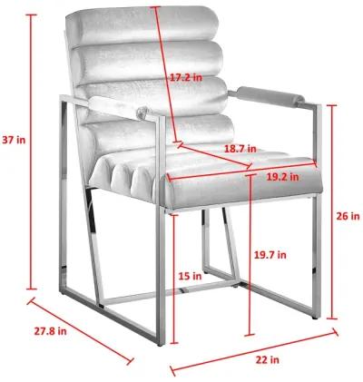 Inspired Home Mirabella Dining Chair with Arm