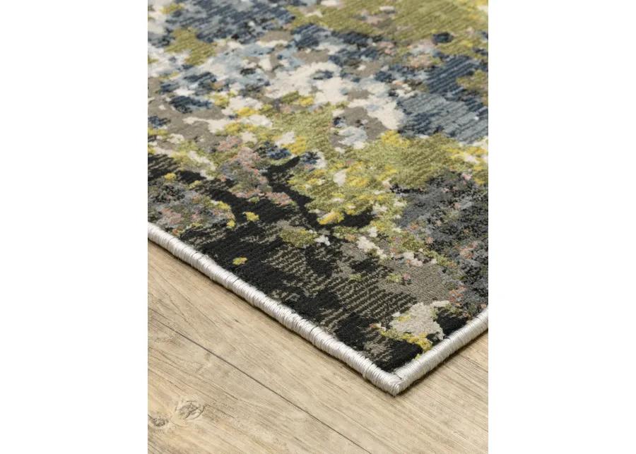 Caravan 3'3" x 5' Grey Rug