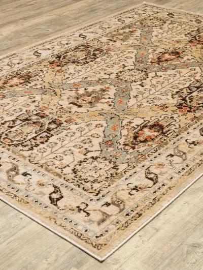 Juliette 3'10" x 5'5" Beige Rug