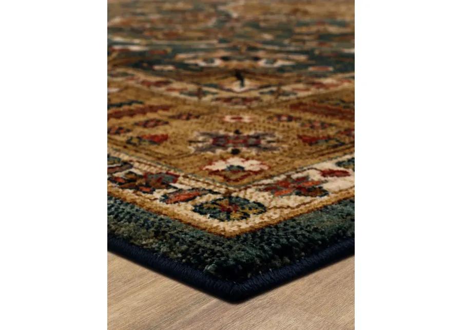 Spice Market Aksum Aquamarine 3' 5" X 5' 5" Rug