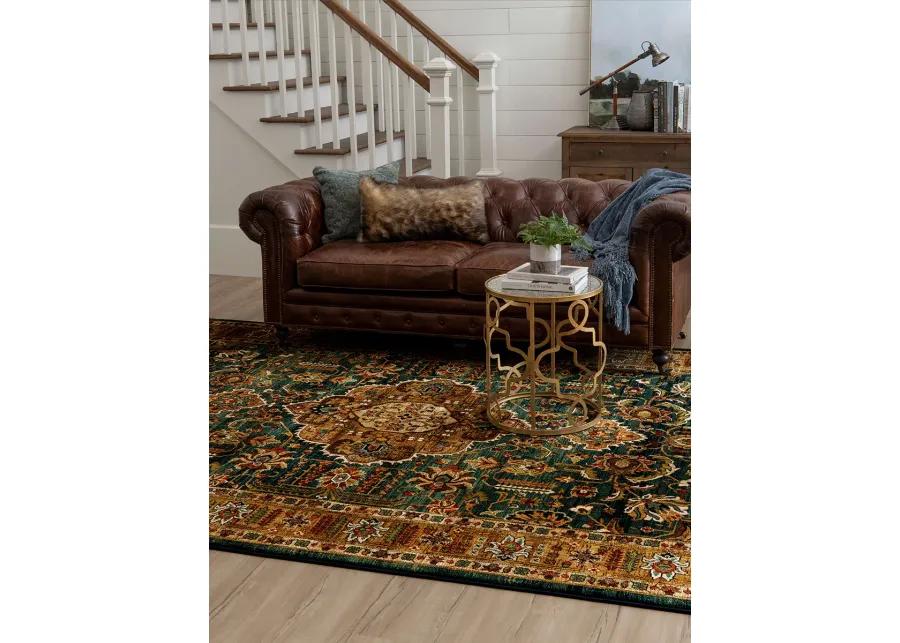 Spice Market Aksum Aquamarine 3' 5" X 5' 5" Rug