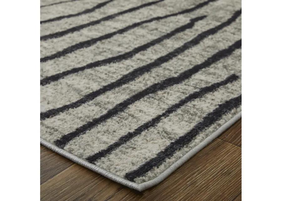 Kano 39LIF Gray/Black/Taupe 2'2" x 3' Rug