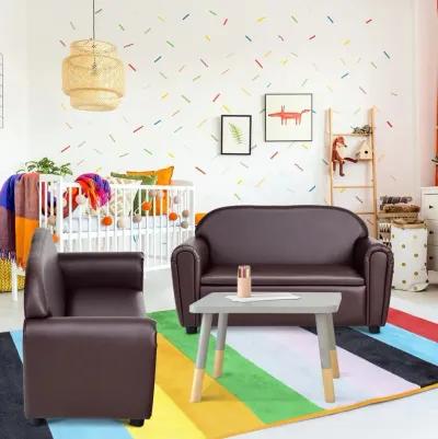 Kids Sofa Armrest Chair with Storage Function