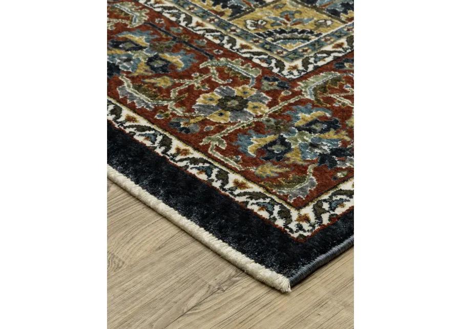 Vivian 2'3" x 7'6" Navy Rug