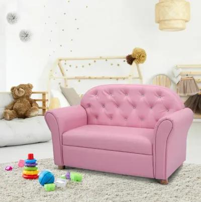 Kids Princess Armrest Chair Lounge Couch