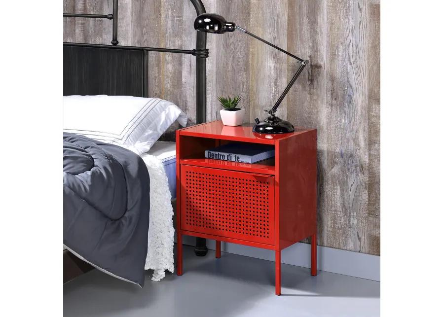 Gemma Nightstand in Red