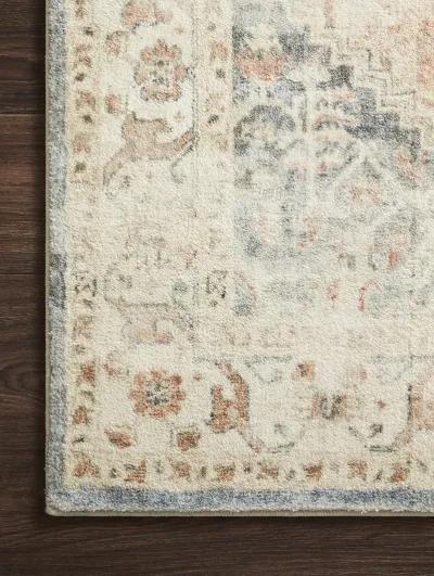 Rosette ROS06 Clay/Ivory 5' x 7'6" Rug