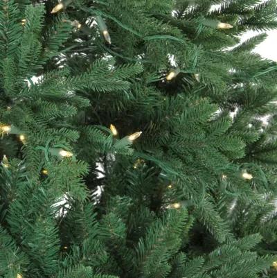 6.5' Pre-Lit Full Minnesota Balsam Fir Artificial Christmas Tree - Clear LED Lights