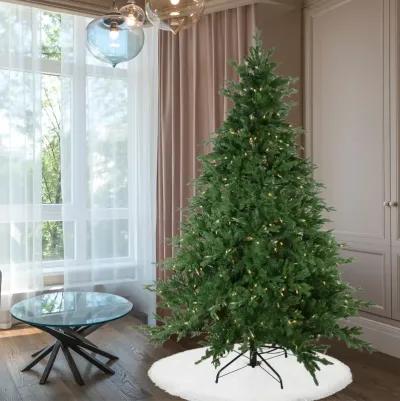 6.5' Pre-Lit Full Minnesota Balsam Fir Artificial Christmas Tree - Clear LED Lights