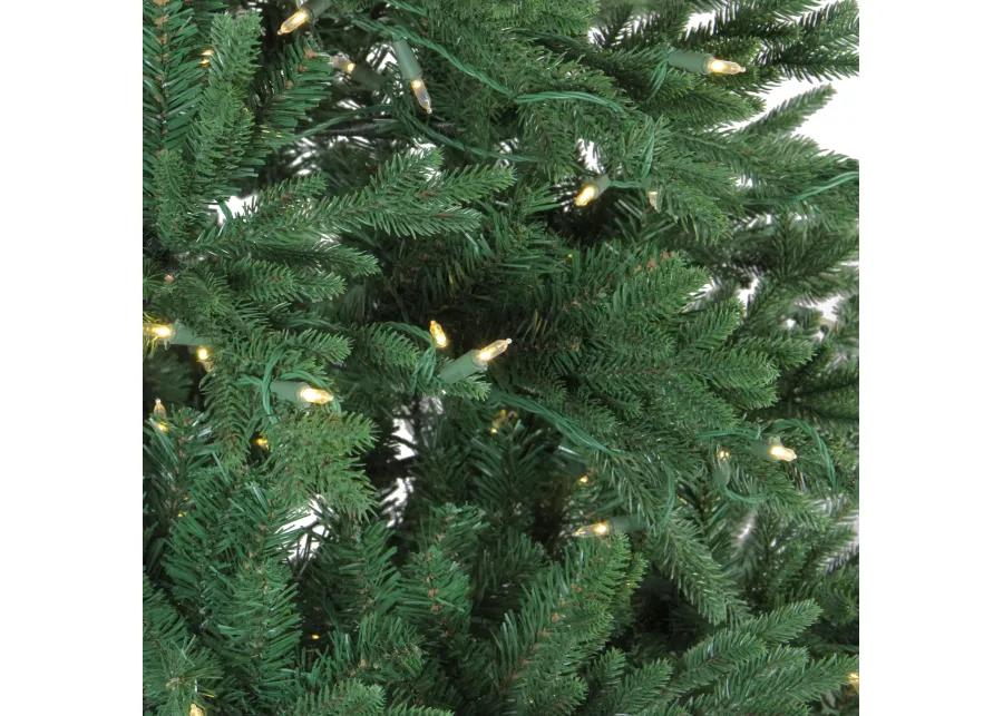 6.5' Pre-Lit Full Minnesota Balsam Fir Artificial Christmas Tree - Clear LED Lights