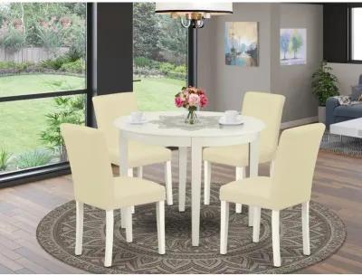 Dining Room Set Linen White