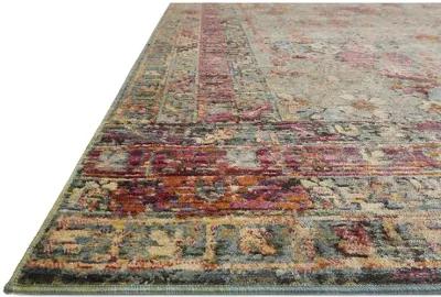 Javari JV03 Slate/Berry 5'3" x 7'4" Rug