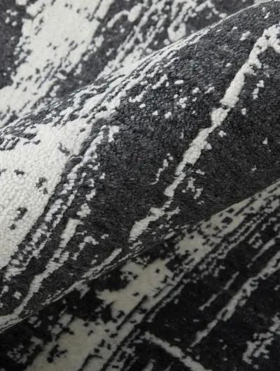 Coda 8929F 2' x 3' Black/White Rug