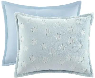 Gracie Mills Euralia Starry Night Glow-in-the-Dark Plush Comforter Set