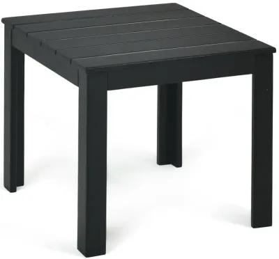 Wooden Square Patio Coffee Bistro Table