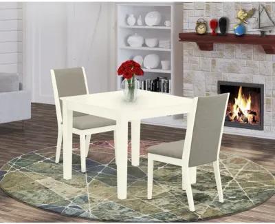 Dining Room Set Linen White