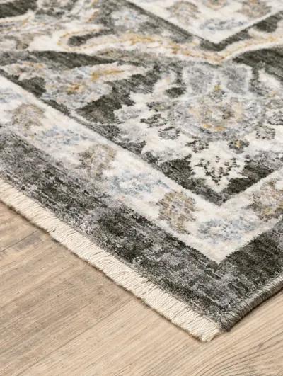 Maharaja 2' x 3' Charcoal Rug