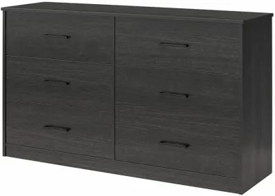 BrEZ Build Pearce Wide 6 Drawer Dresser