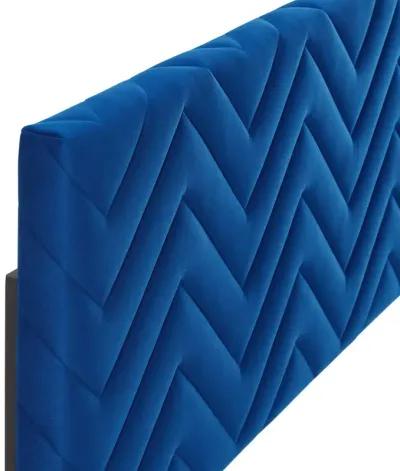 Modway - Mercy Chevron Tufted Performance Velvet Twin Headboard