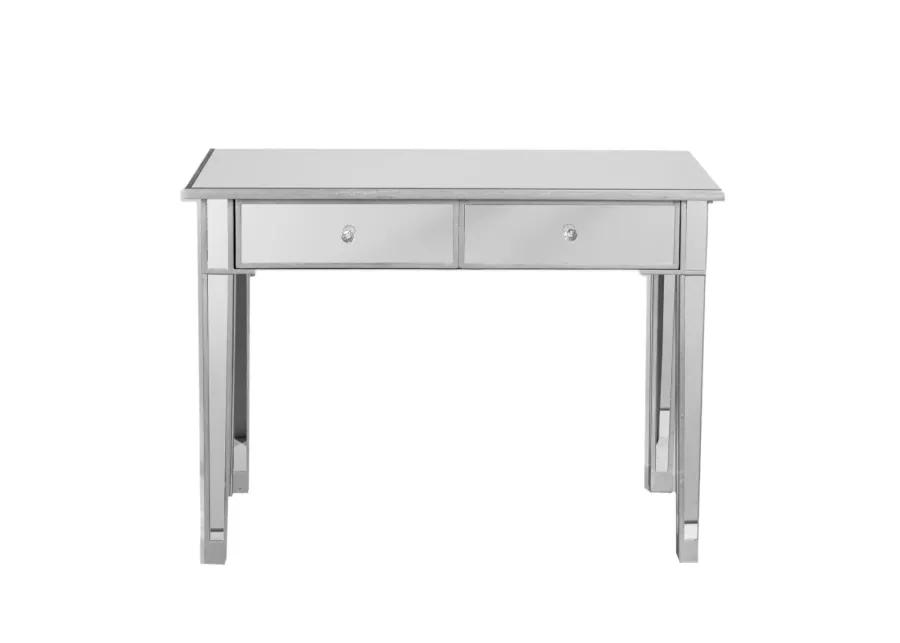 Halsey Mirrored Two-Drawer Console Table