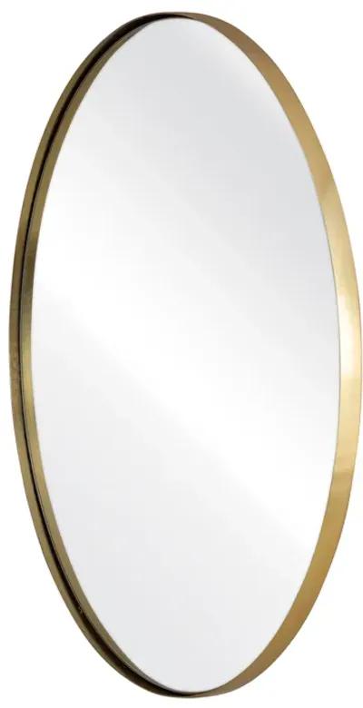 Beni Small Brass Mirror