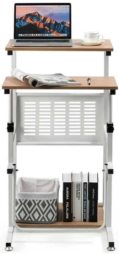 Height Adjustable Stand Up Desk Computer Workstation