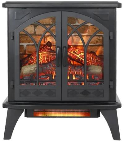 24 Inch 3D Infrared Electric Stove With Remote Control 0002