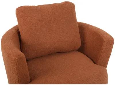 Swivel Barrel Chair for Living Room or Bedroom