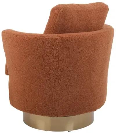 Swivel Barrel Chair for Living Room or Bedroom