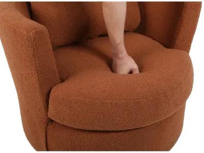 Swivel Barrel Chair for Living Room or Bedroom