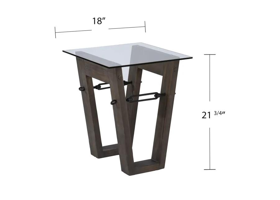 Remi Reclaimed Wood End Table