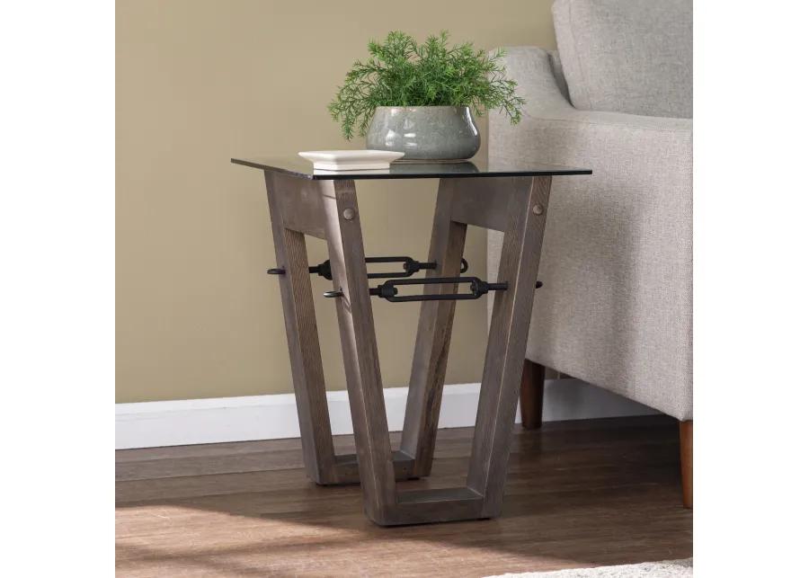 Remi Reclaimed Wood End Table