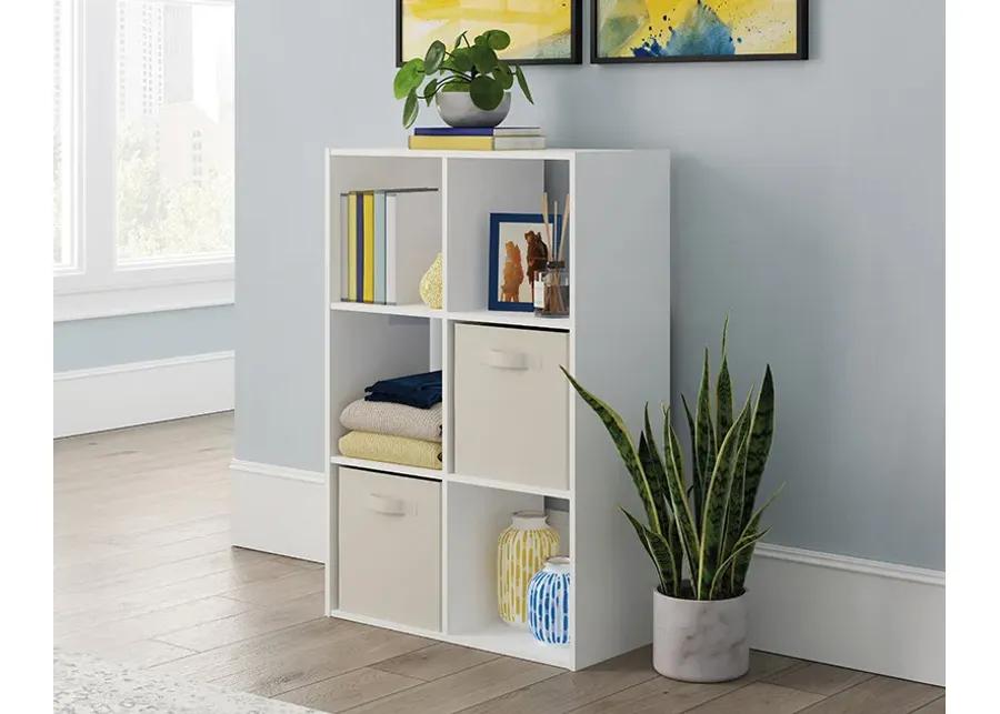 Sauder Select 6-Cube Organizer Storage Cubby