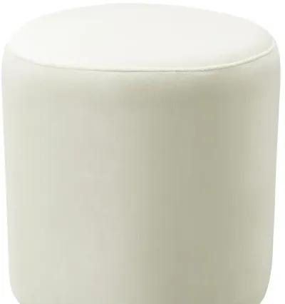 Belen Kox Luminary Cream Velvet Ottoman, Belen Kox