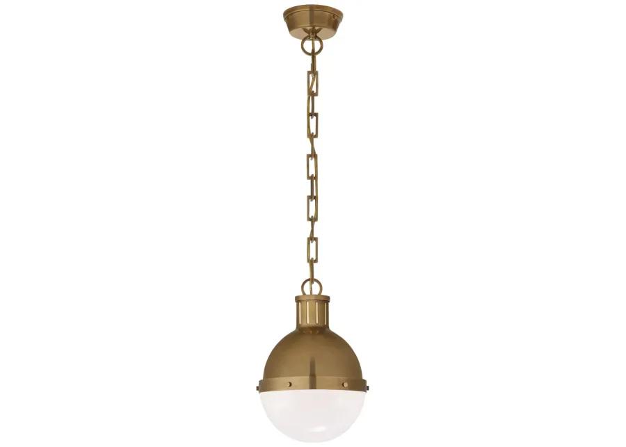 Hicks Small Brass Pendant