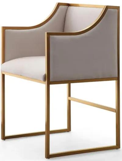 Belen Kox Versatile Cream Velvet Gold Chair, Belen Kox