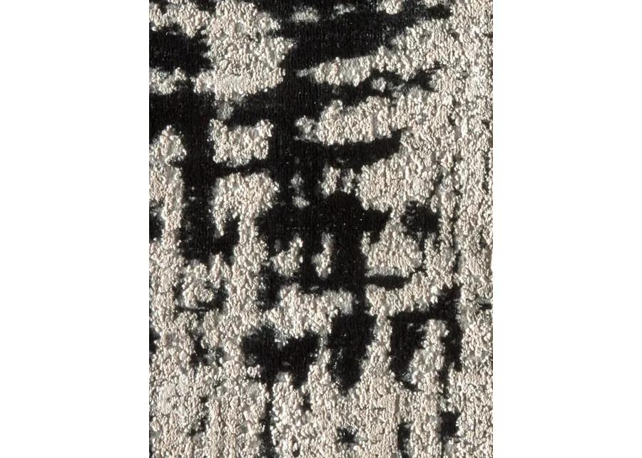 Micah 3339F 13' x 20' Black/White/Gray Rug