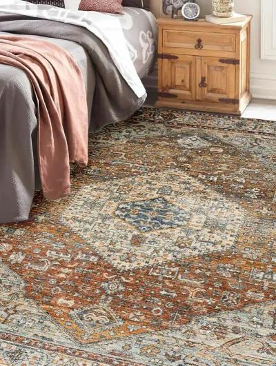 Bergama BE1 Paprika 2'3" x 7'10" Rug