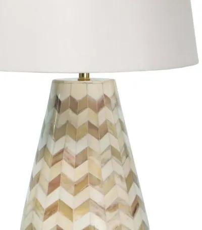 Cassia Chevron Table Lamp