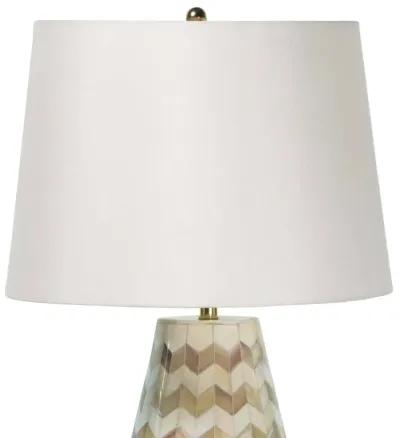 Cassia Chevron Table Lamp