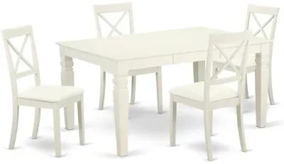 Dining Room Set Linen White