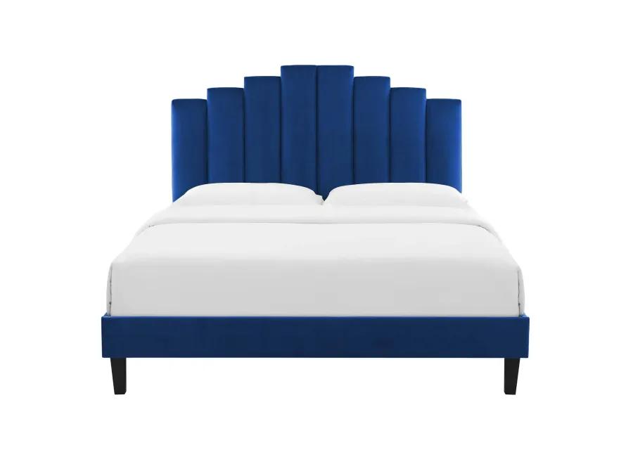 Modway - Elise Full Performance Velvet Platform Bed