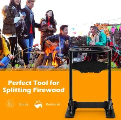 Firewood Kindling Splitter with Sharply Blade for Fireplace BBQ