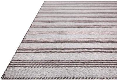 Charlie Silver/Bark 2'6" x 7'6" Runner Rug by Magnolia Home by Joanna Gaines x Loloi