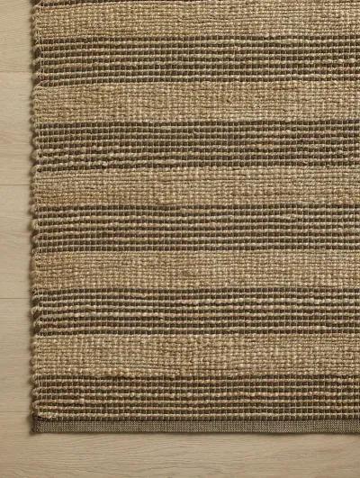 Judy JUD-06 Natural / Chocolate 8''6" x 11''6" Rug by Chris Loves Julia